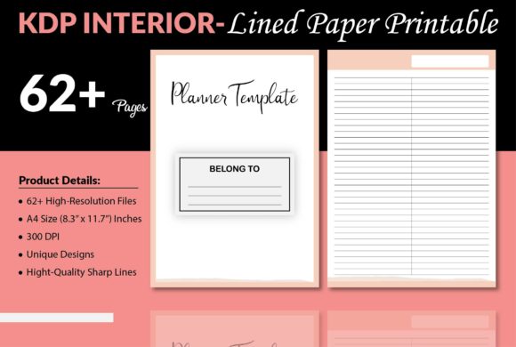 Download Lined Paper Printable Templates - Premium Bundle