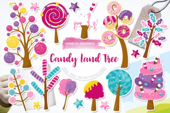 Download Candy Land Tree - Land Collection