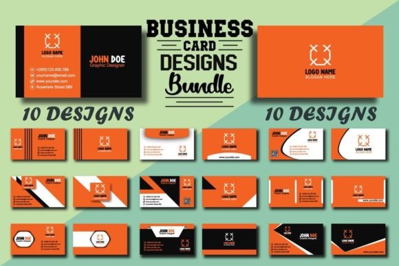 Download Business Card Designs Bundle - Business card designs Collection