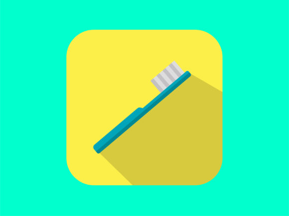 Download Icon Standart Toothbrush Simple - Simple Collection